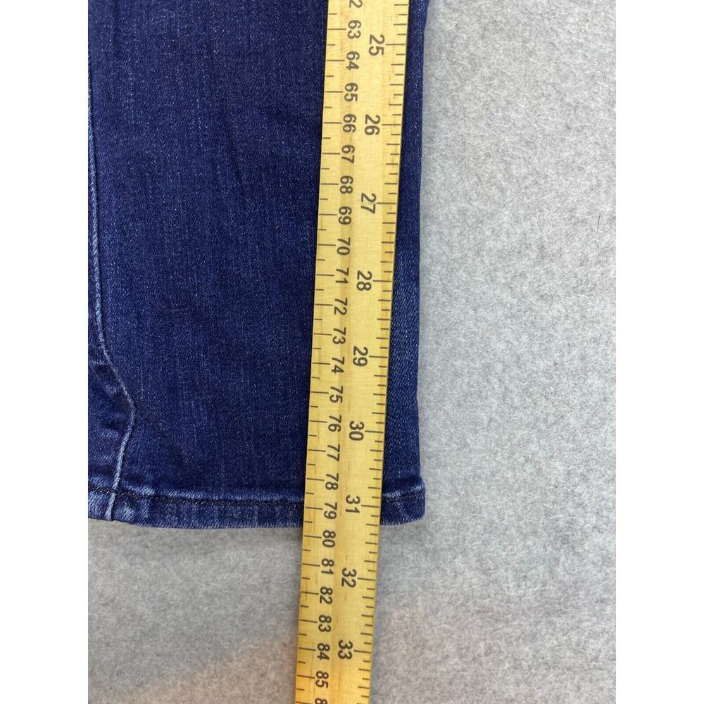 7 For All Mankind Roxanne Skinny Medium Wash Blue Jeans Stretch Denim Sz 26 7FAM - Picture 10 of 12